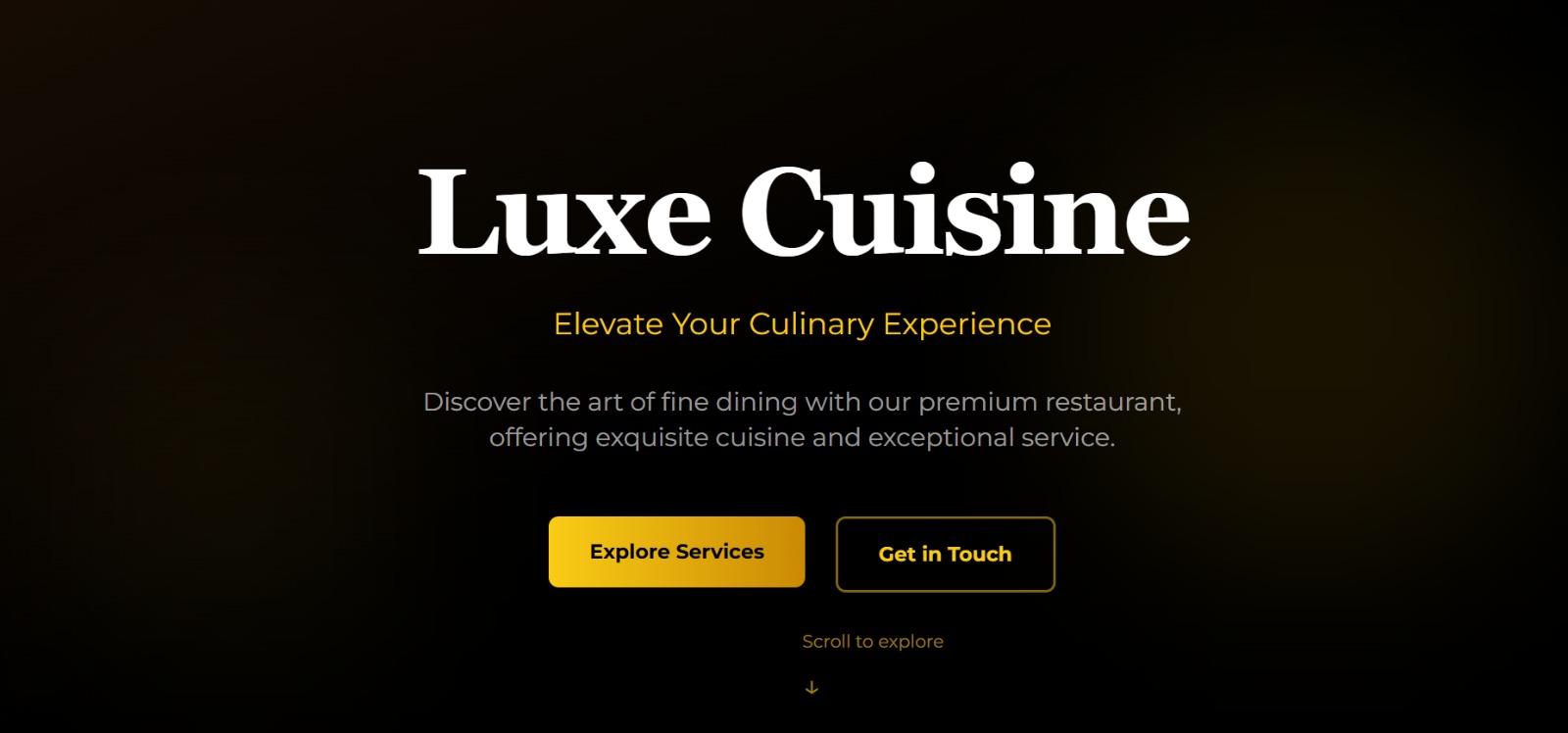 Luxe Cuisine